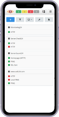 ServerGuard24 Web App